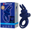 Pretty Love: Darey Vibrating Cock Ring Navy Blue